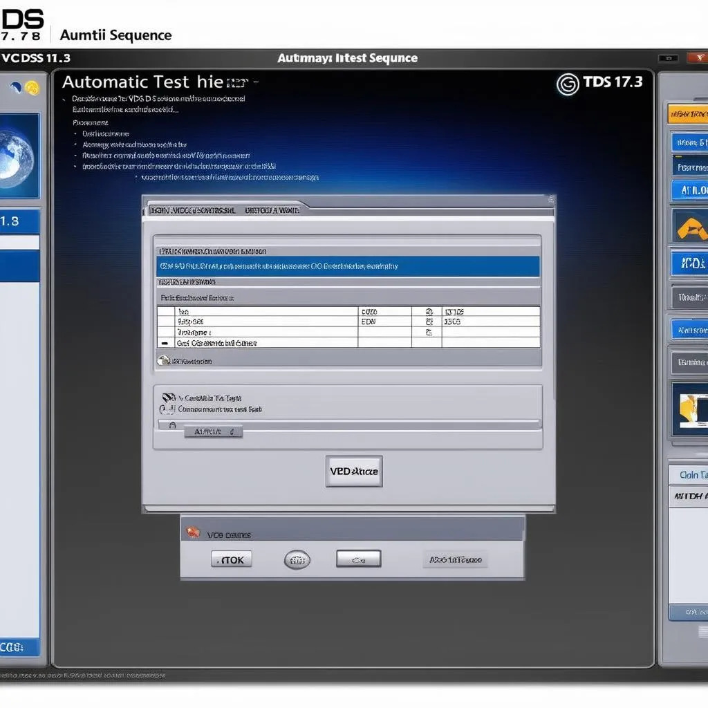 VCDS 17.1.3 Automatic Test Sequence software interface