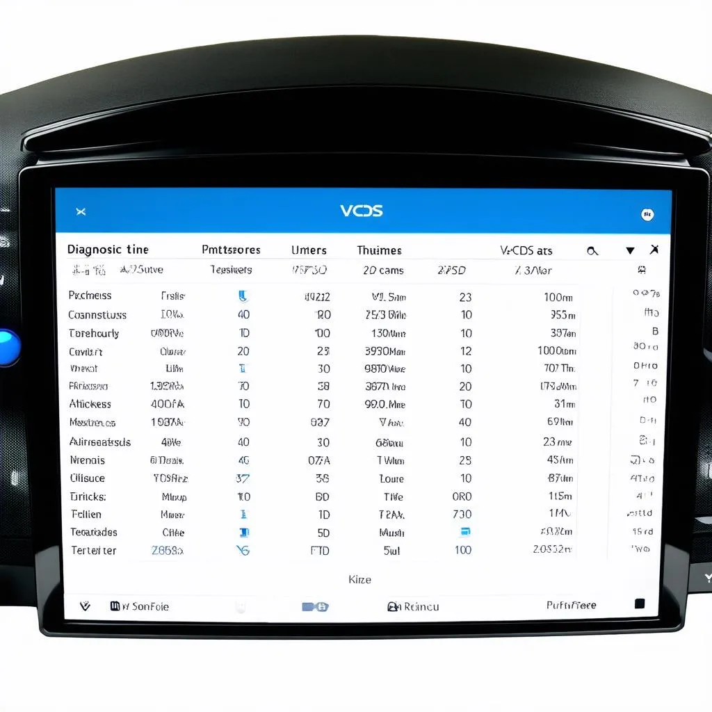 VCDS A3 8V dashboard