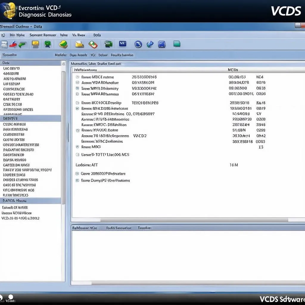 VCDS Software Interface