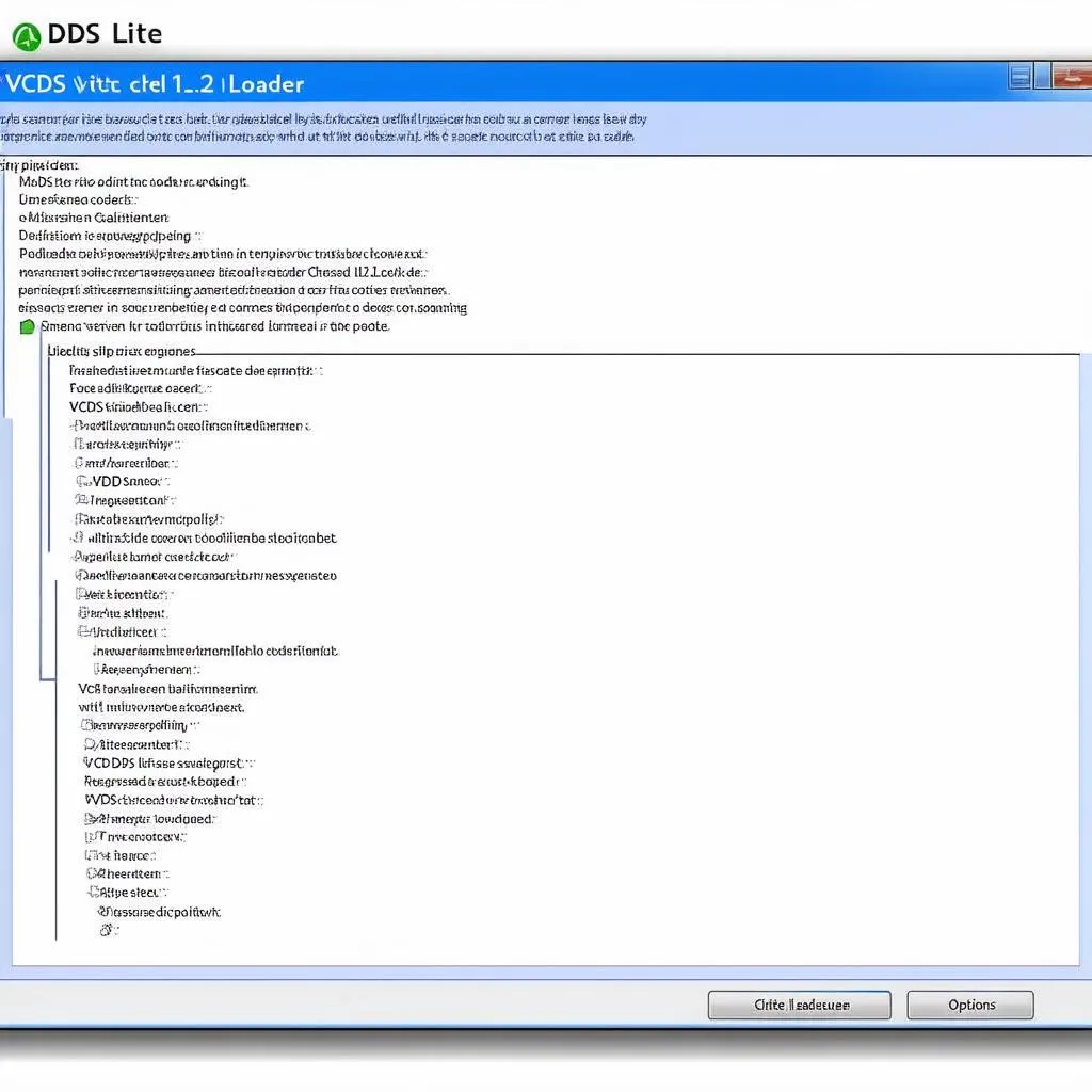 VCDS Lite 1.2 Loader Interface