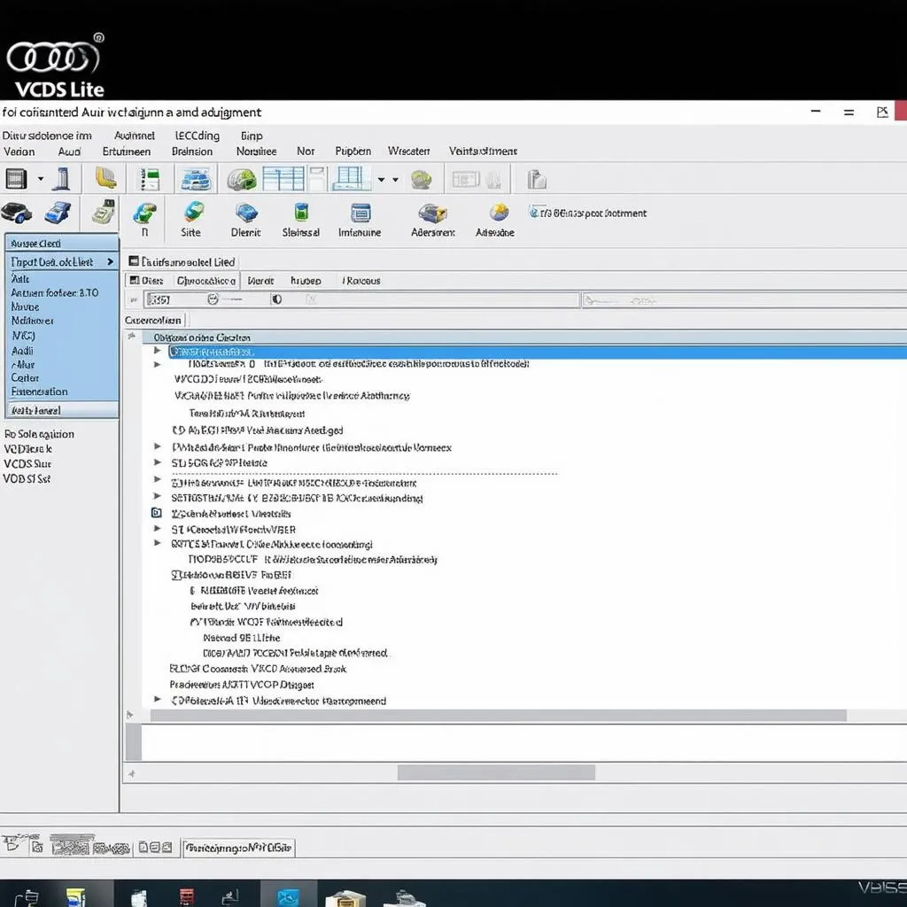 Audi VCDS Lite Interface