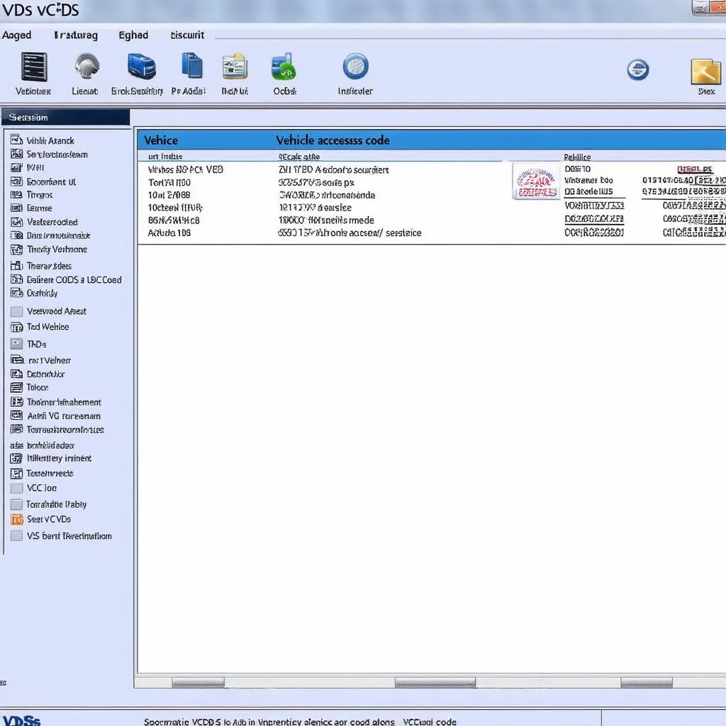 VCDS Software Interface