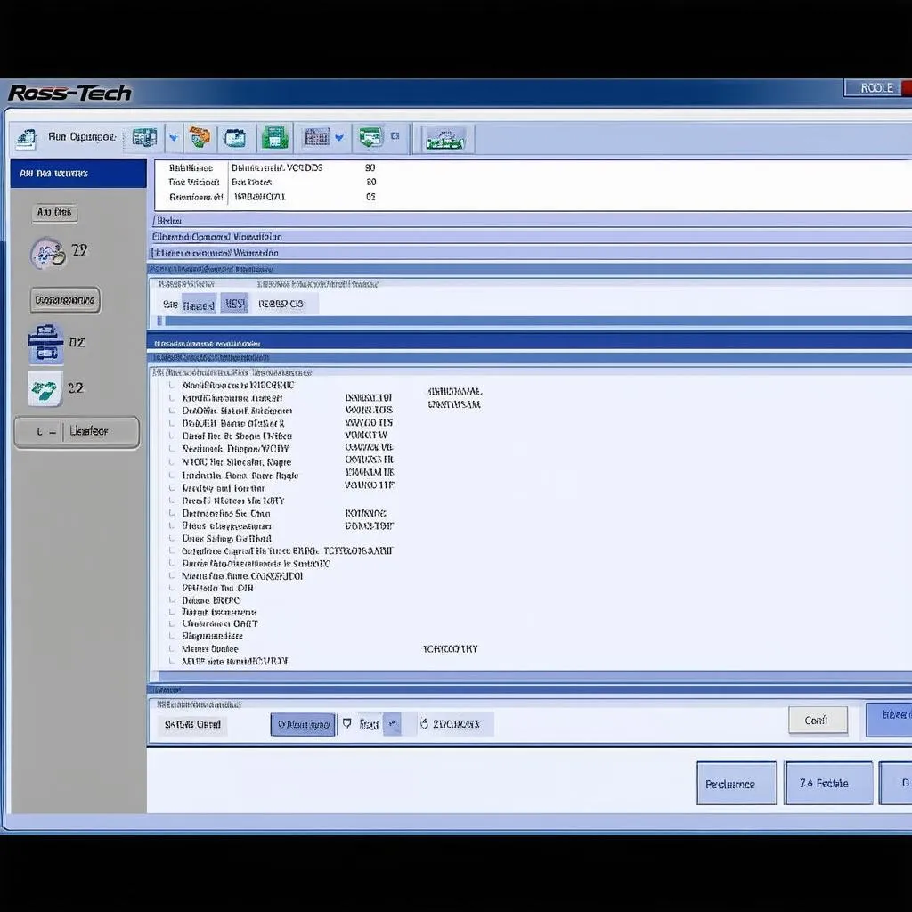 VCDS software interface