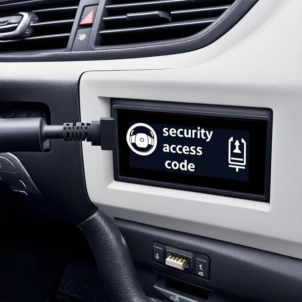 Steering Wheel Security Access Code