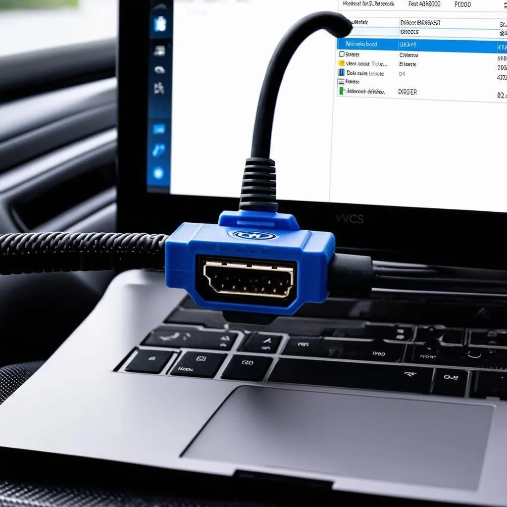 VCDS tool used for diagnostics