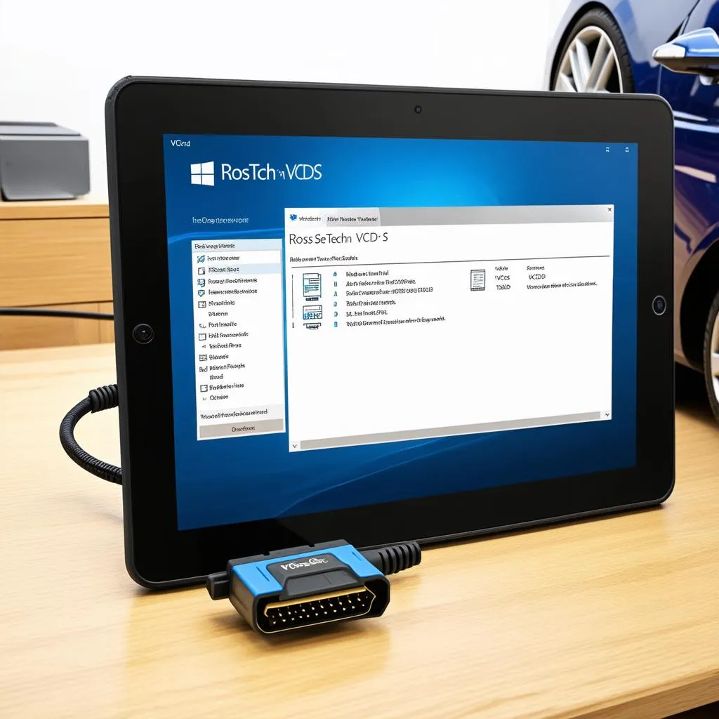 VCDS for Windows 10 tablet