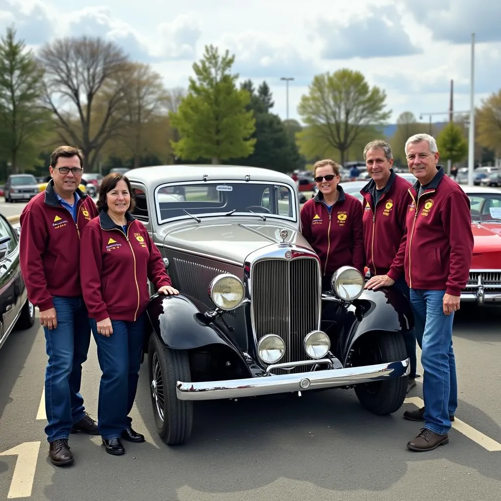 Vintage Car Club Members