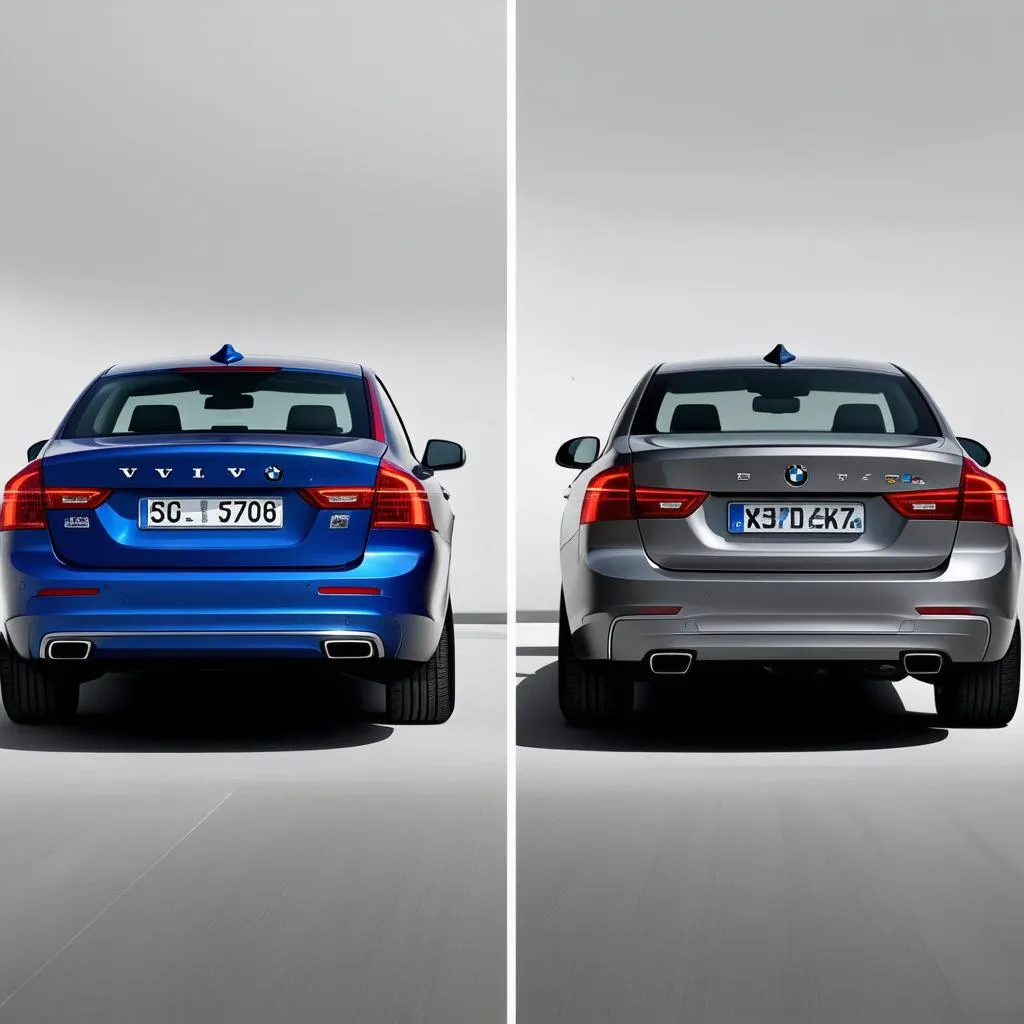 Volvo S60 and BMW 3 Series comparison