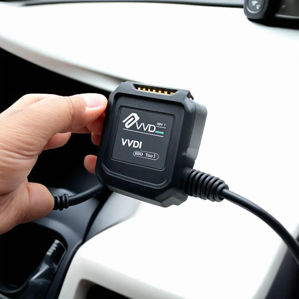 VVDI OBD Tool Connection