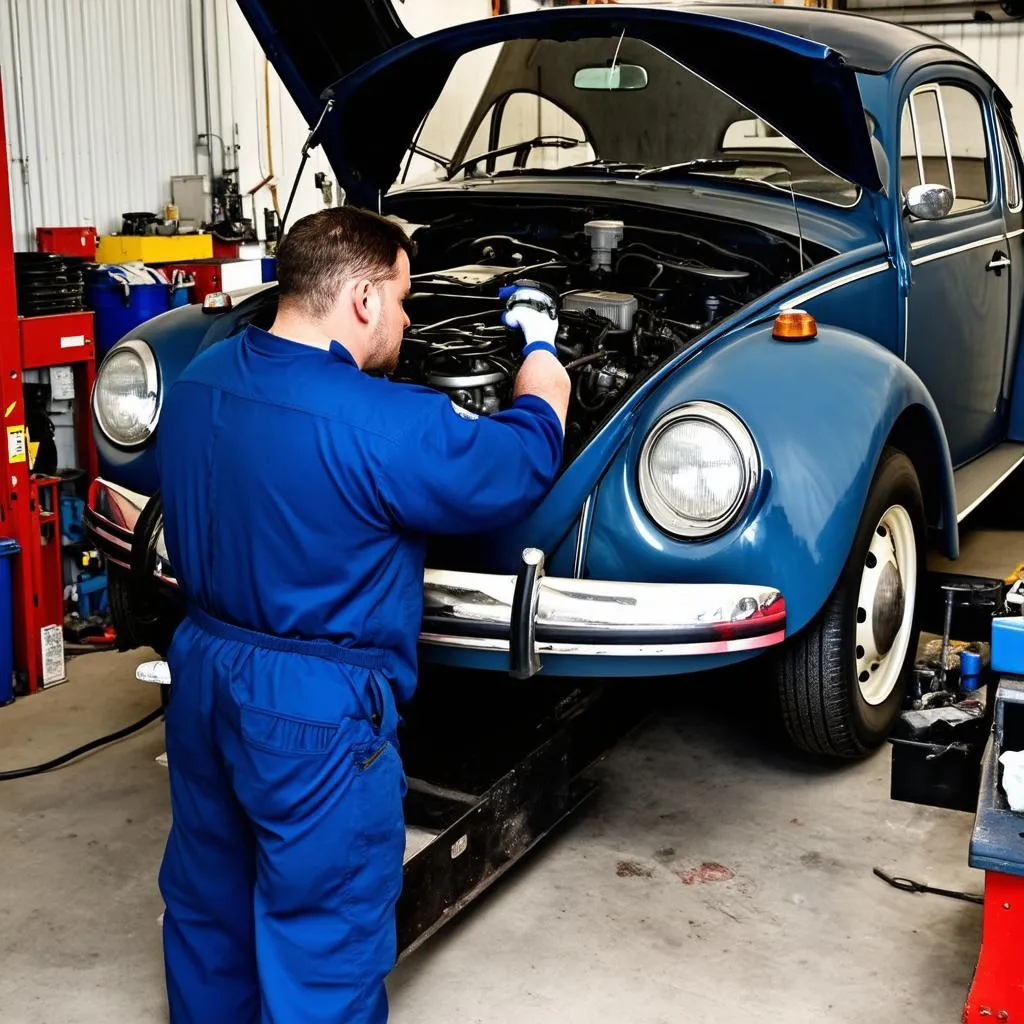 VW Beetle mechanic