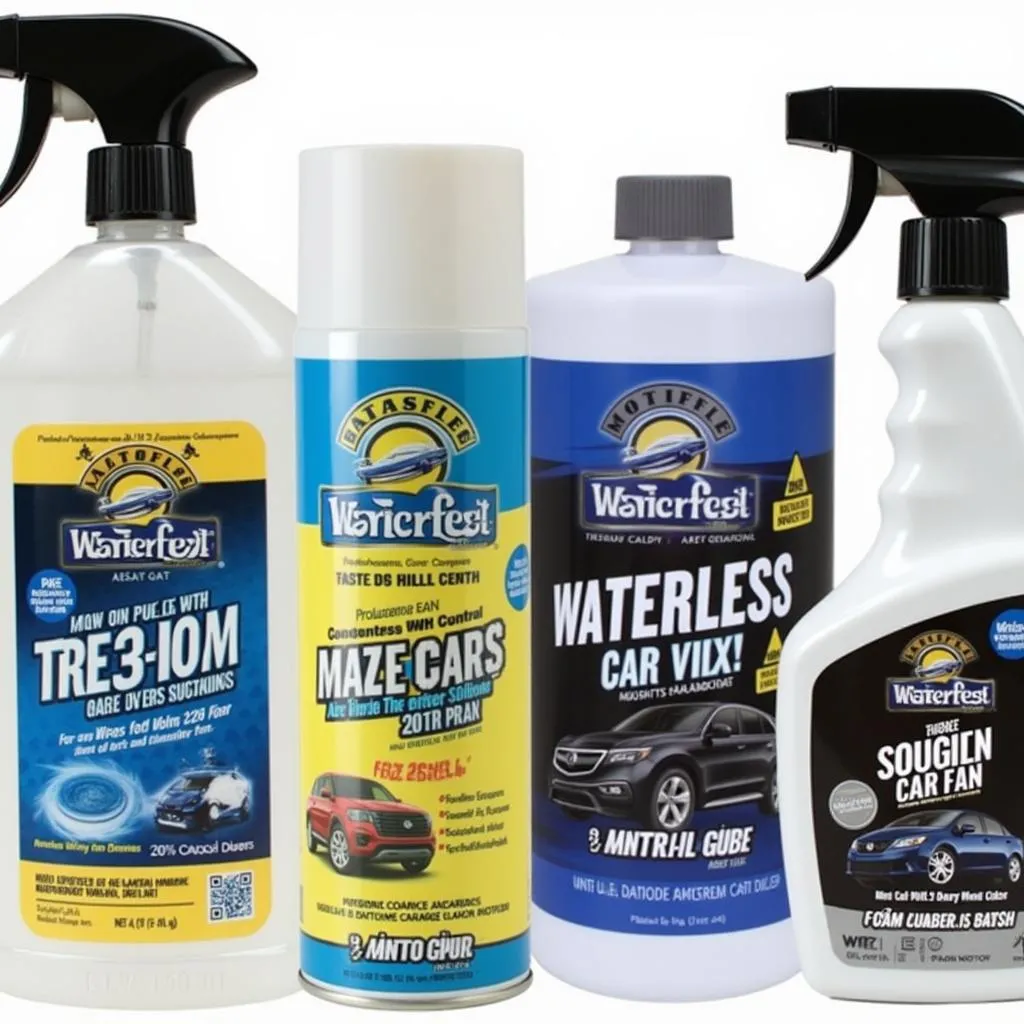 Waterless Car Wash Products