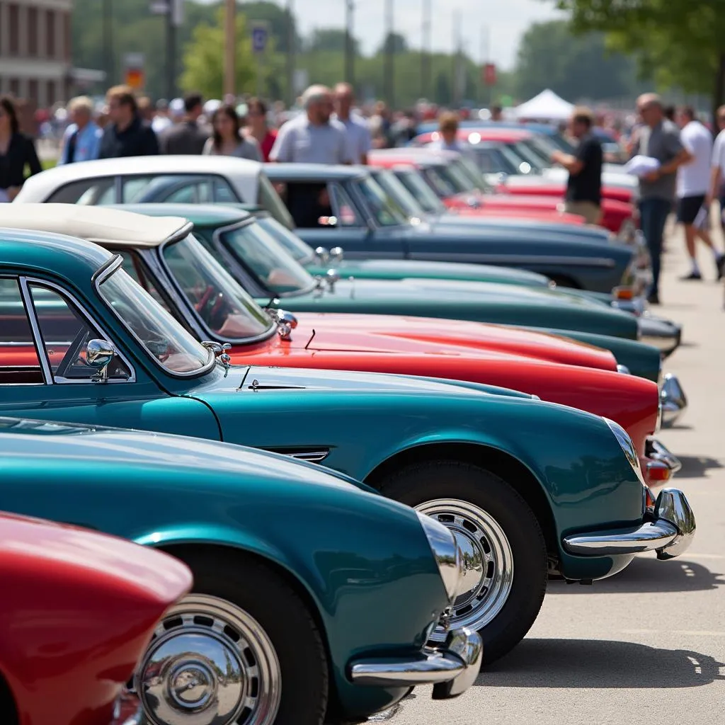 Classic Cars at West Bend Car Show