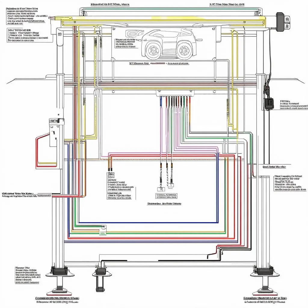 Car Lift Wiring Diagram