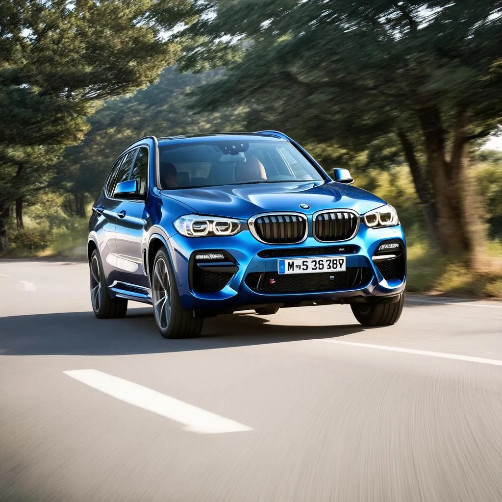 BMW X3 M40d Driving