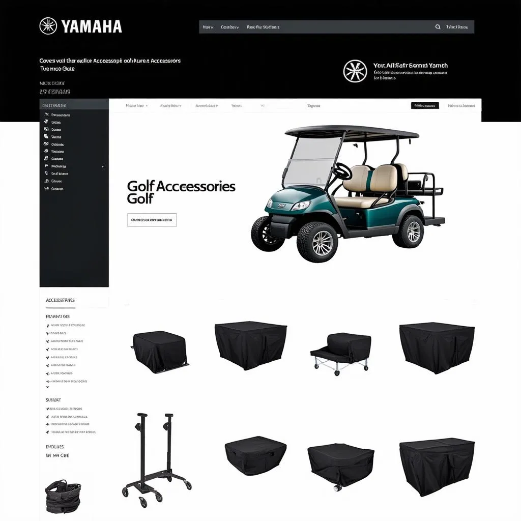 Yamaha Golf Cart Accessories Online Store