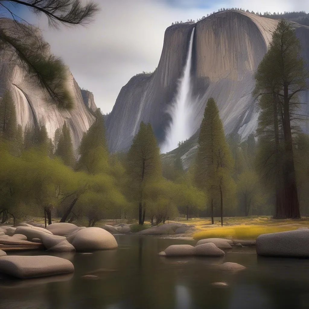 Yosemite National Park Car Camping with Stunning Views