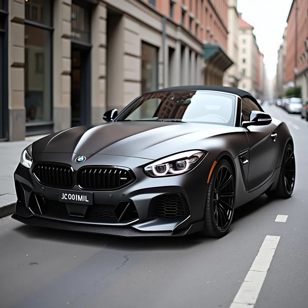 BMW Z4 with Aftermarket Body Kit