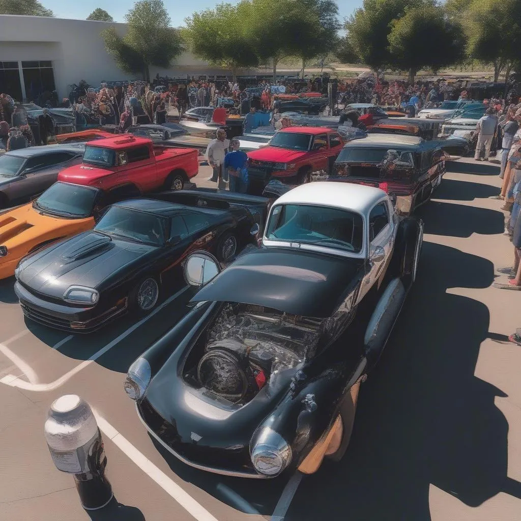 Zuma Cars and Coffee Event: A Crowd of Enthusiasts