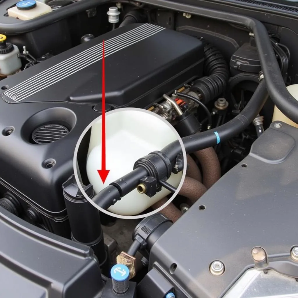 Camshaft Sensor Location in 2006 BMW 325i