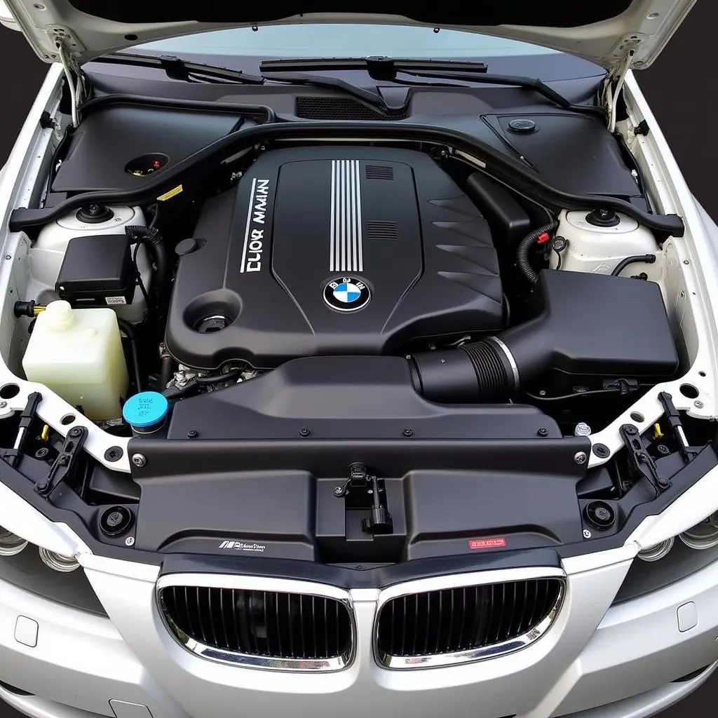 2006 BMW 325i Engine Bay