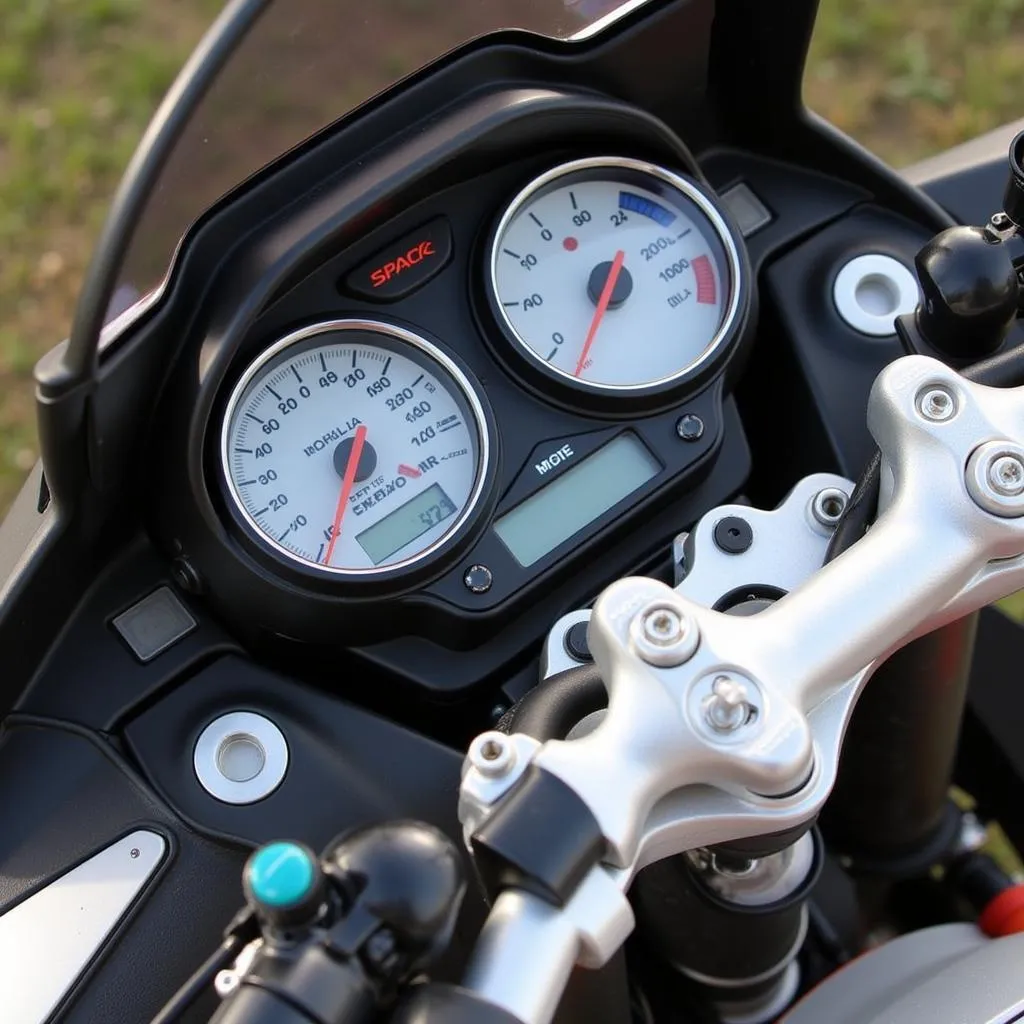 2007 BMW GS 1200 Dashboard