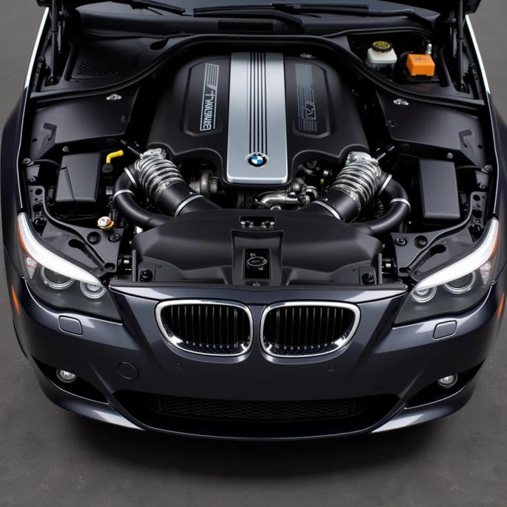 2008 BMW 550i M Sport Engine