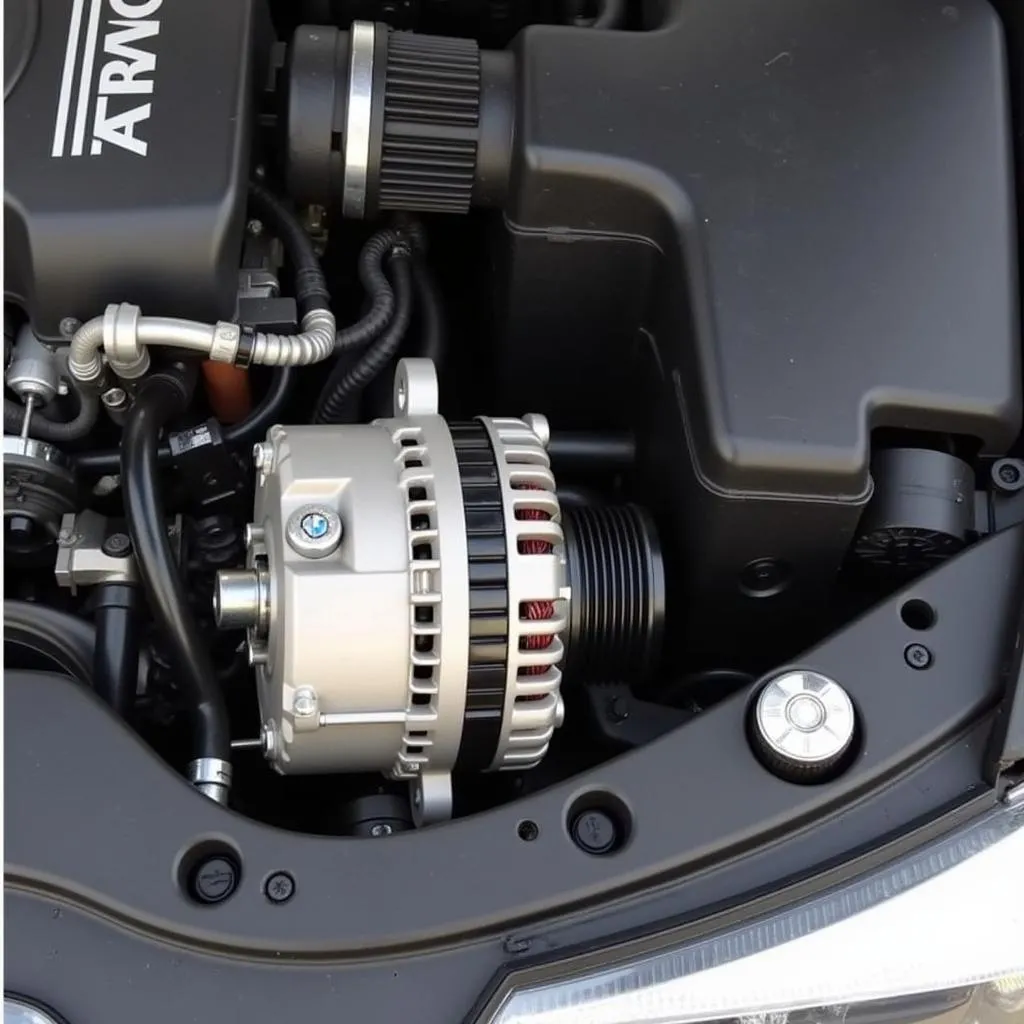 2013 BMW 328i Alternator Location