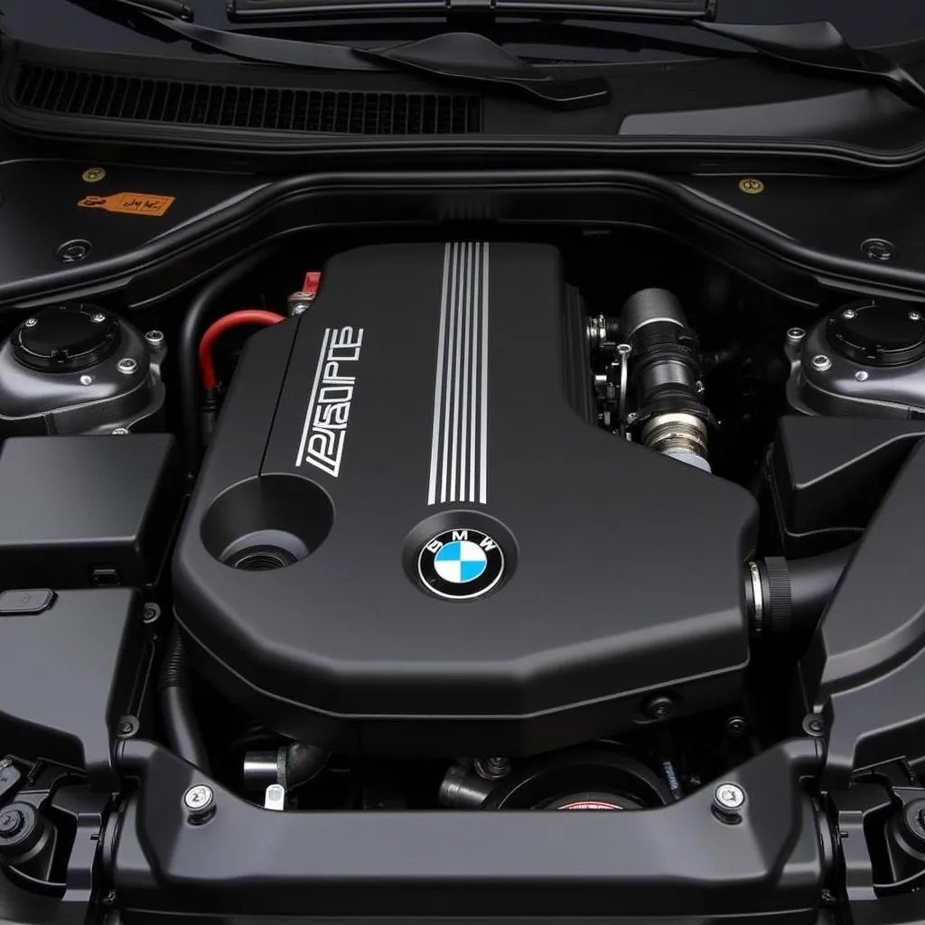 2013 BMW X1 Engine Bay