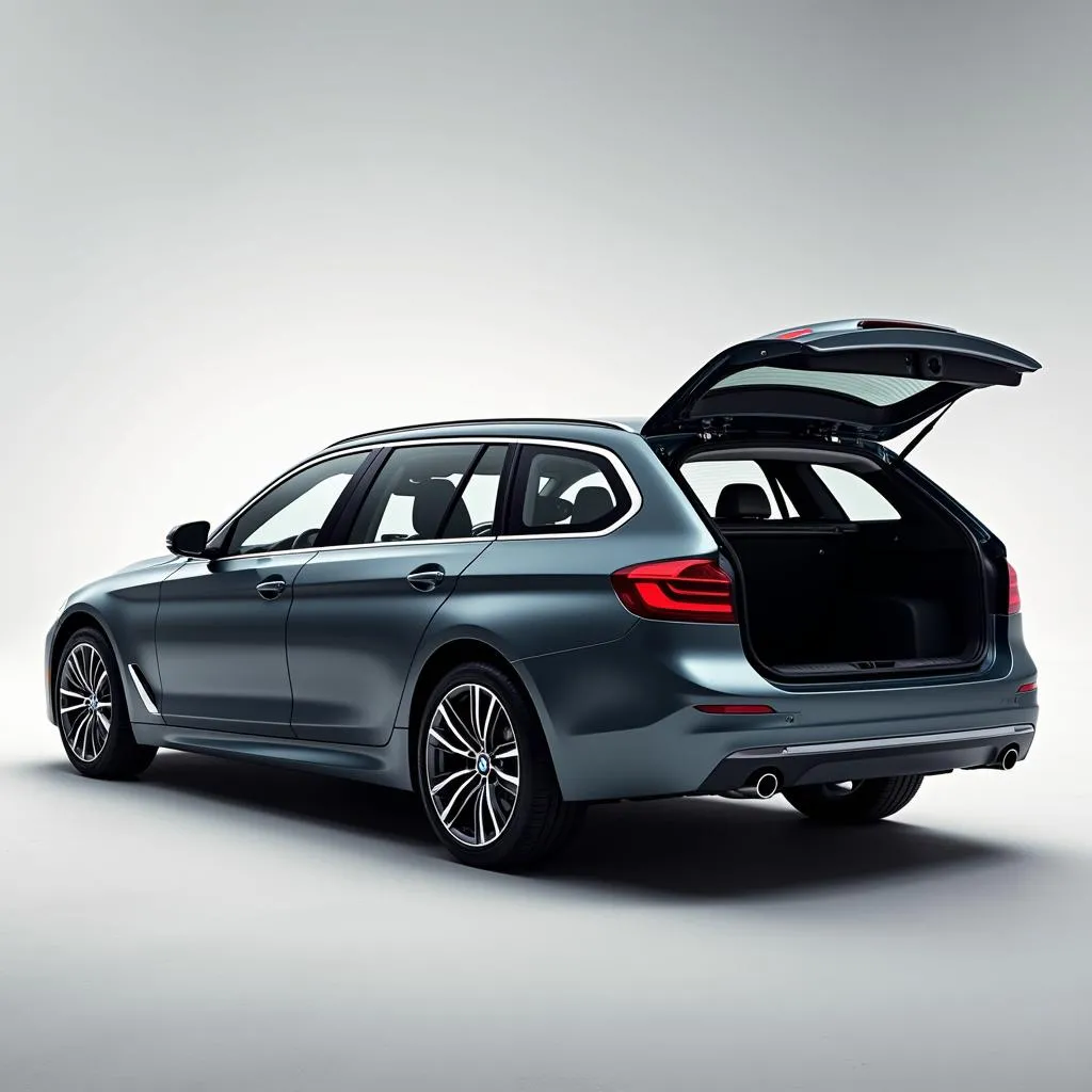 Sleek Exterior Design of the 2018 BMW Station Wagon