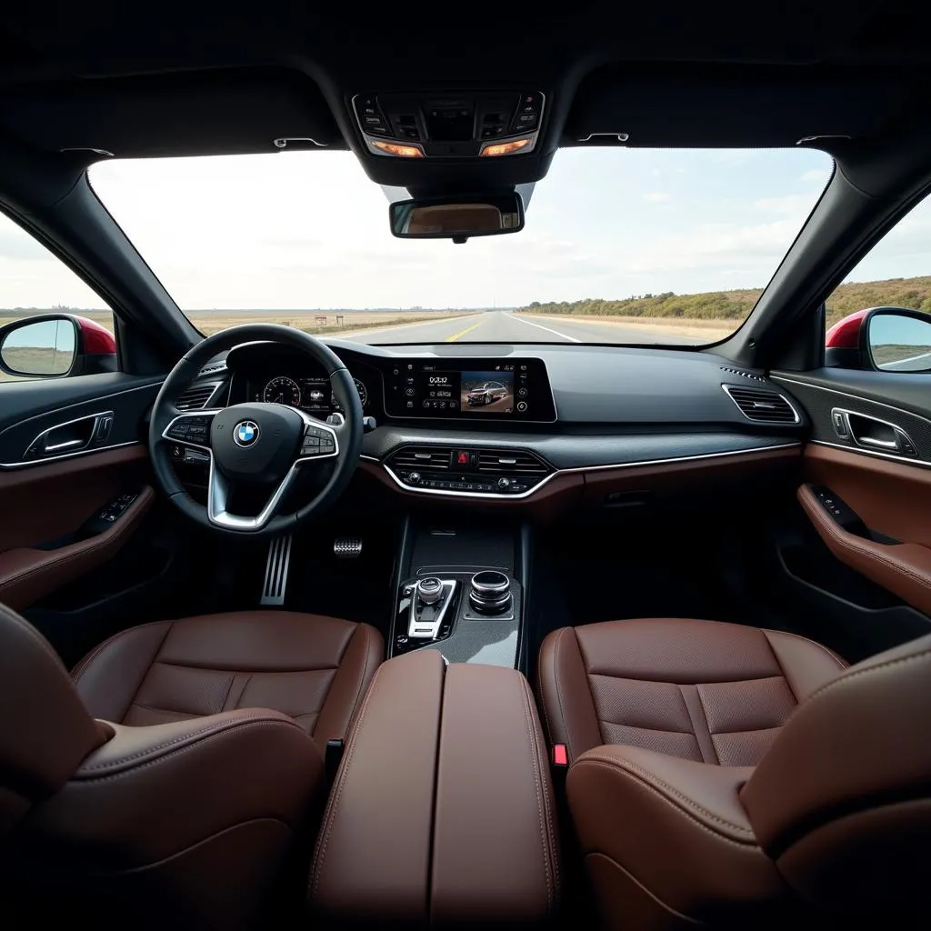 Luxurious Interior of the 2021 BMW M8 Gran Coupe Competition