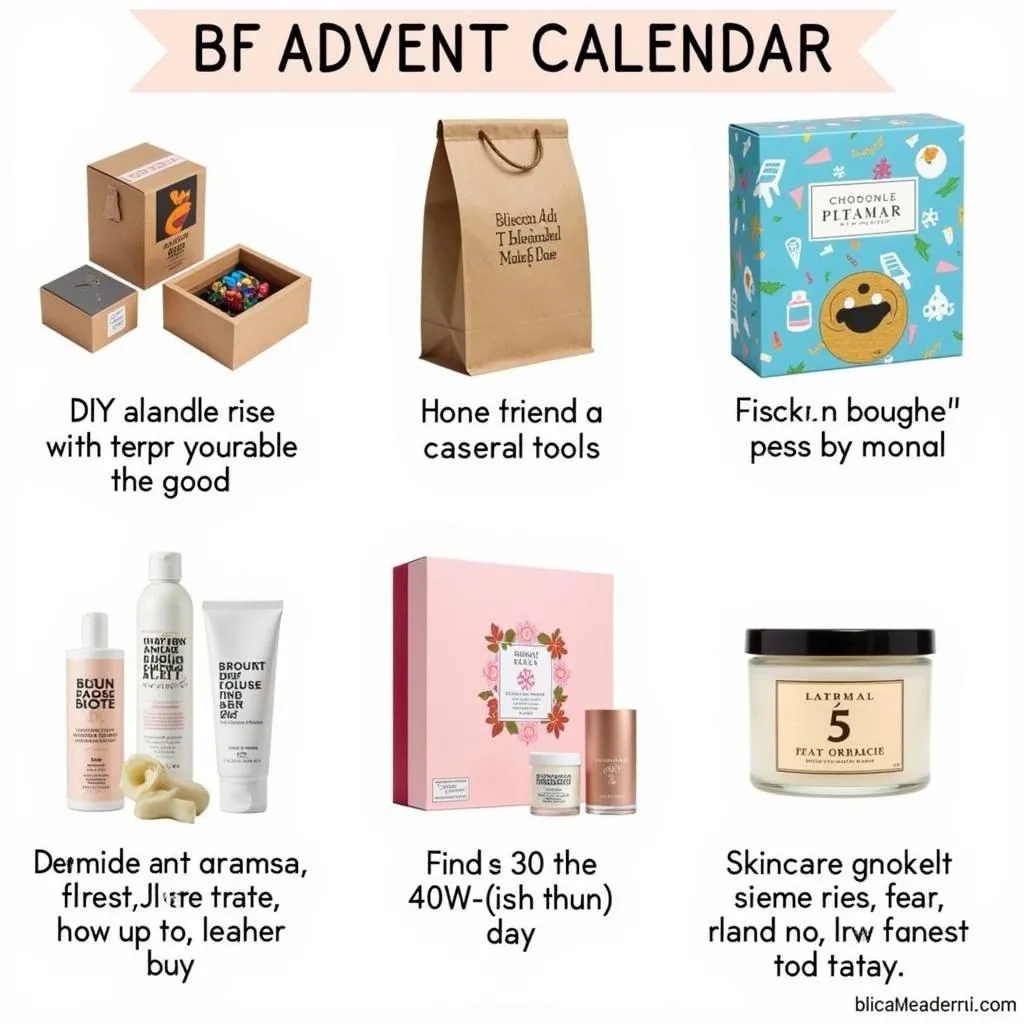 Variety of Advent Calendars