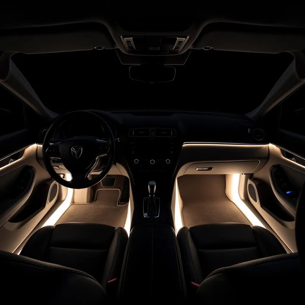 Ambient Car Interior Lighting