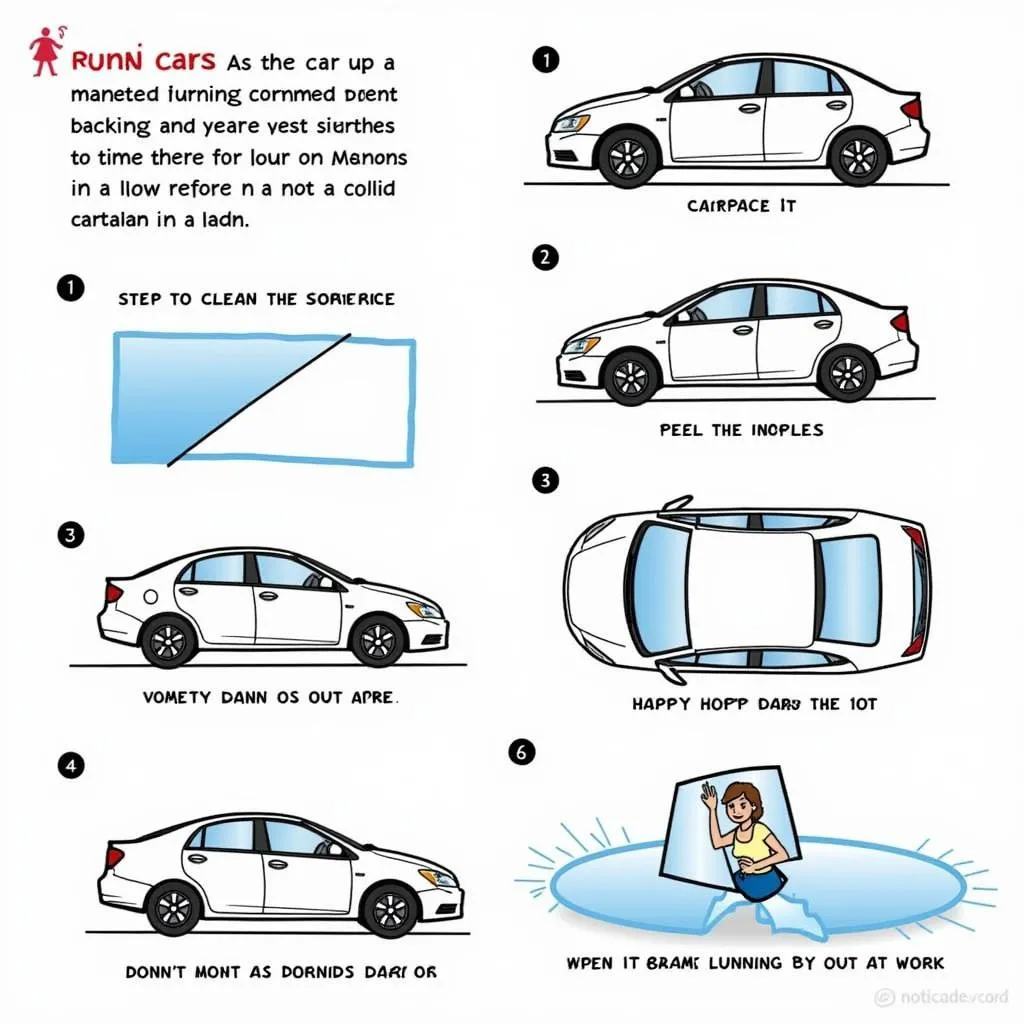 Step-by-Step Guide to Applying a Running Sticker on a Car