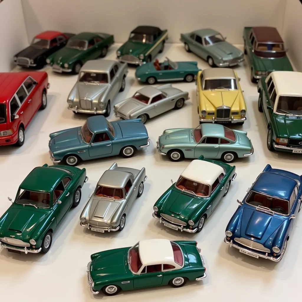 Aston Martin Toy Car Collection