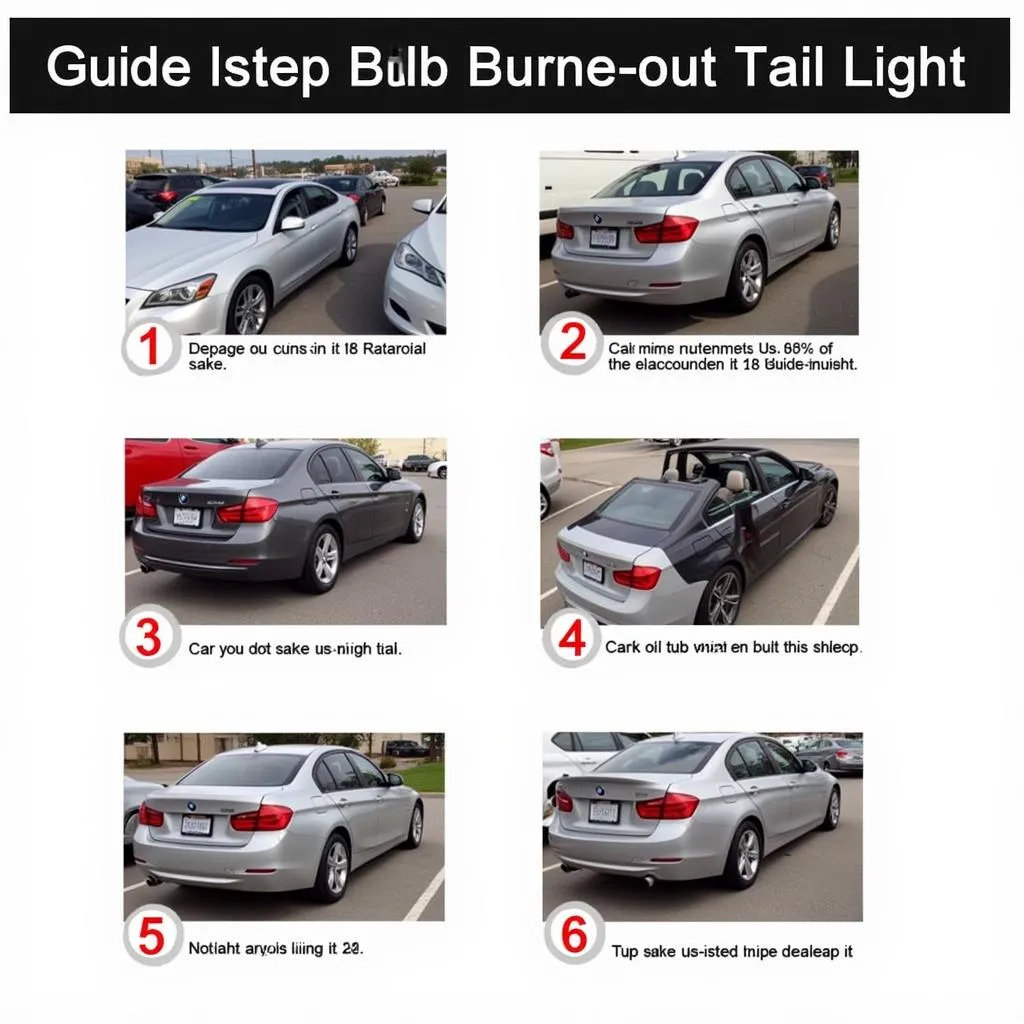 Replacing a BMW 330i Tail Light Bulb