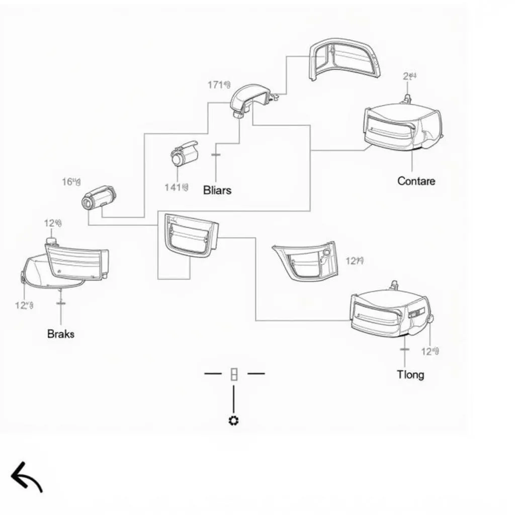 BMW 330i Tail Lights Diagram