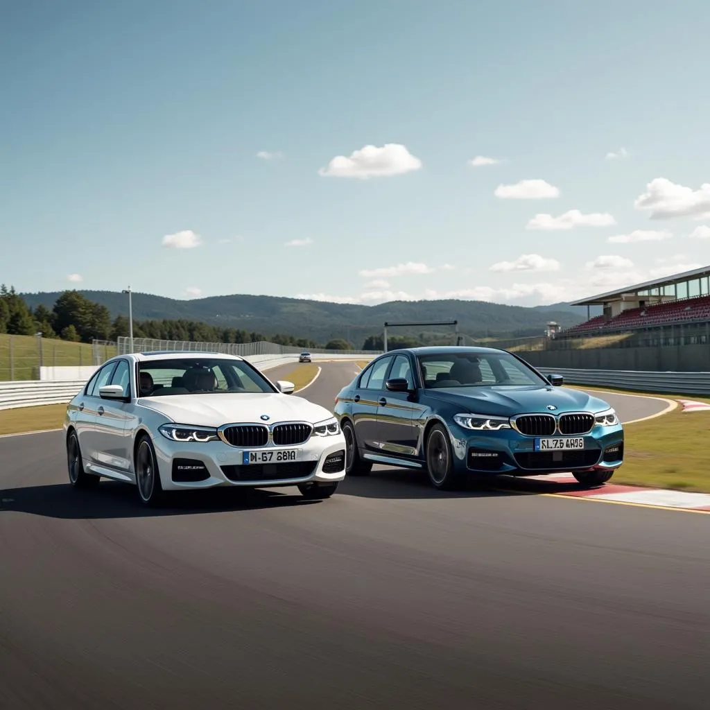 BMW 330i and M340i performance comparison