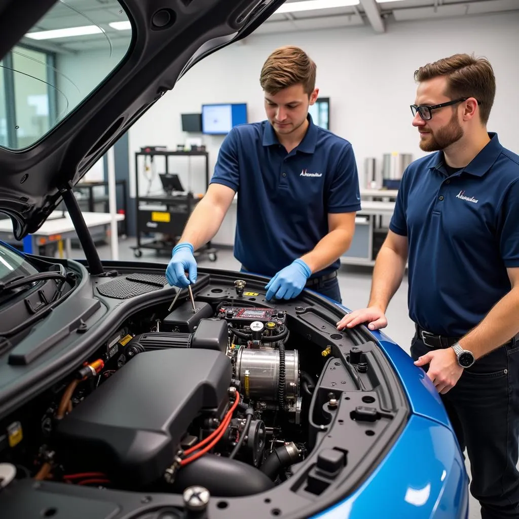 BMW Campus Training Center Electric Vehicle Training