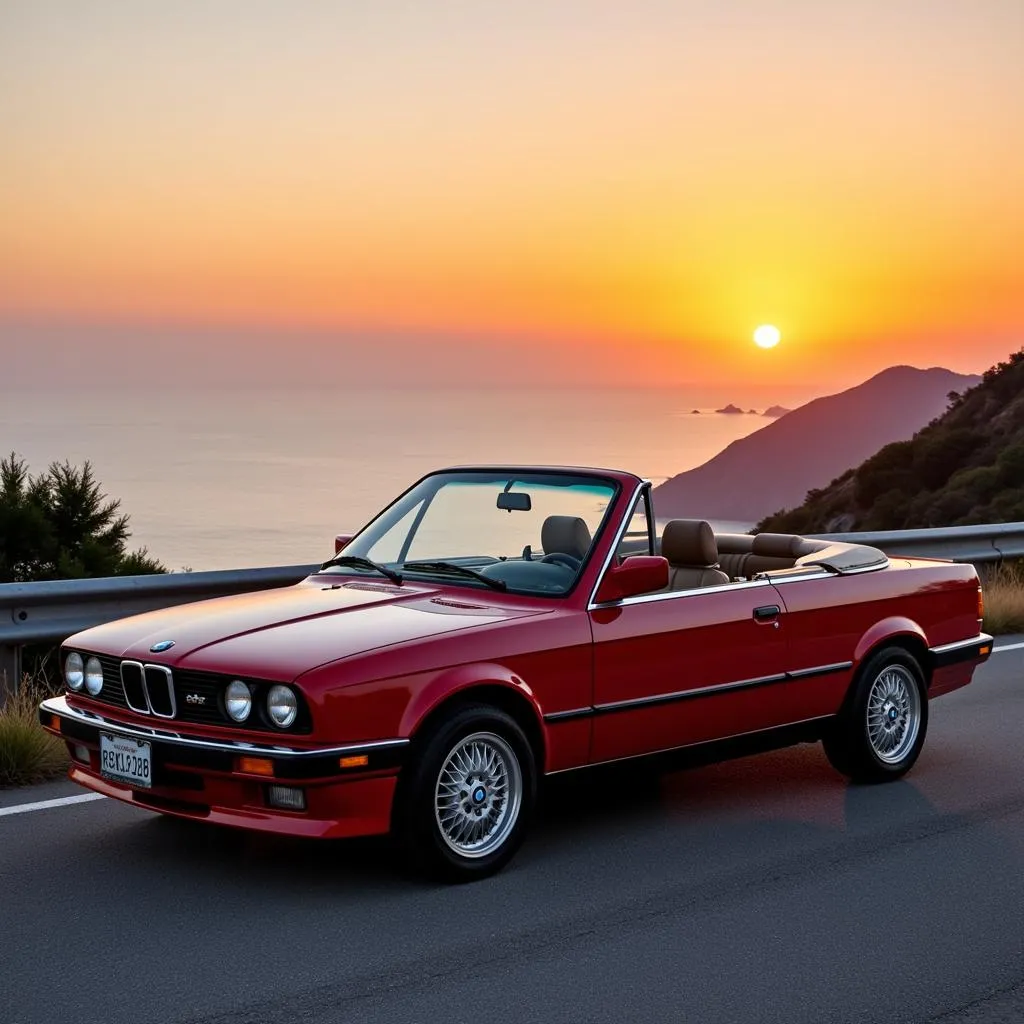 1987 BMW Convertible Exterior Design