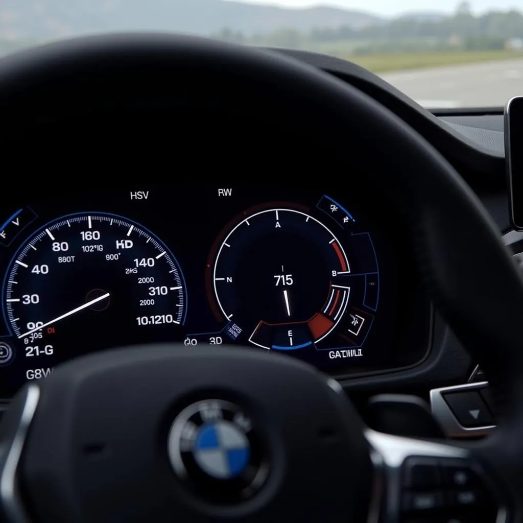 BMW Dashboard Display