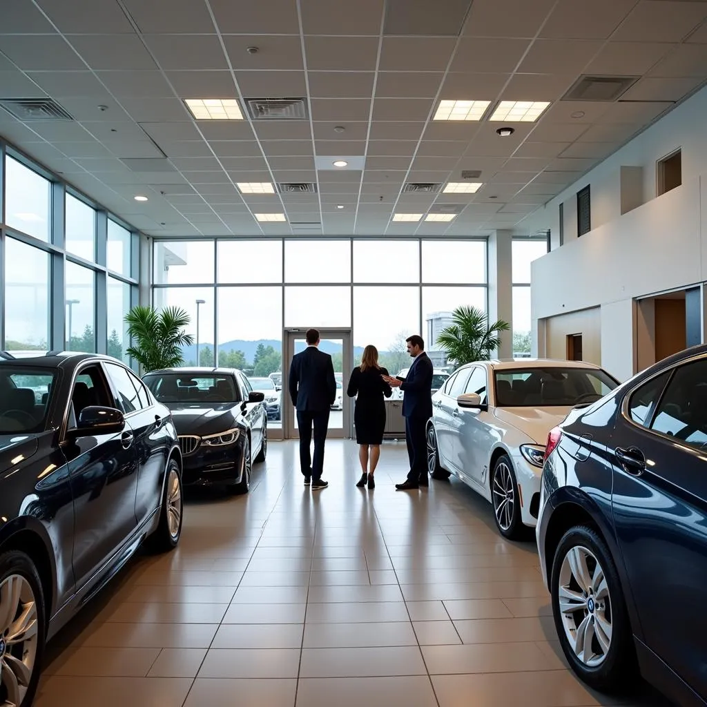 BMW Dealership Showroom