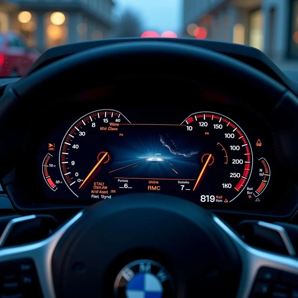 BMW Digital Dash Display