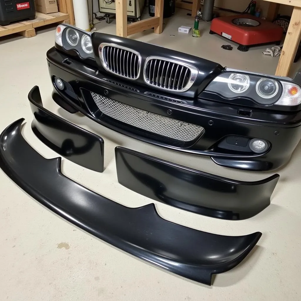 BMW E46 Saloon Body Kit Components