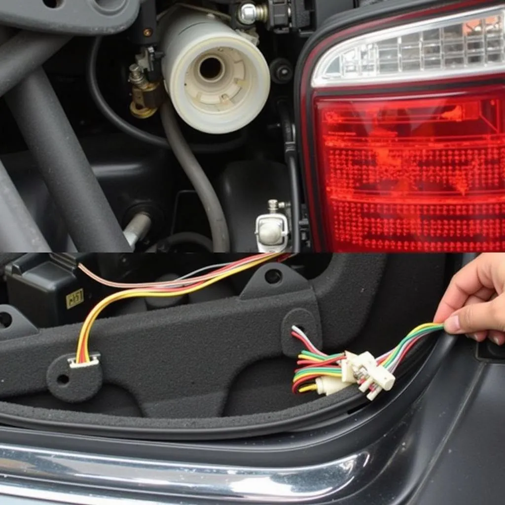 BMW E90 Tail Light Wiring