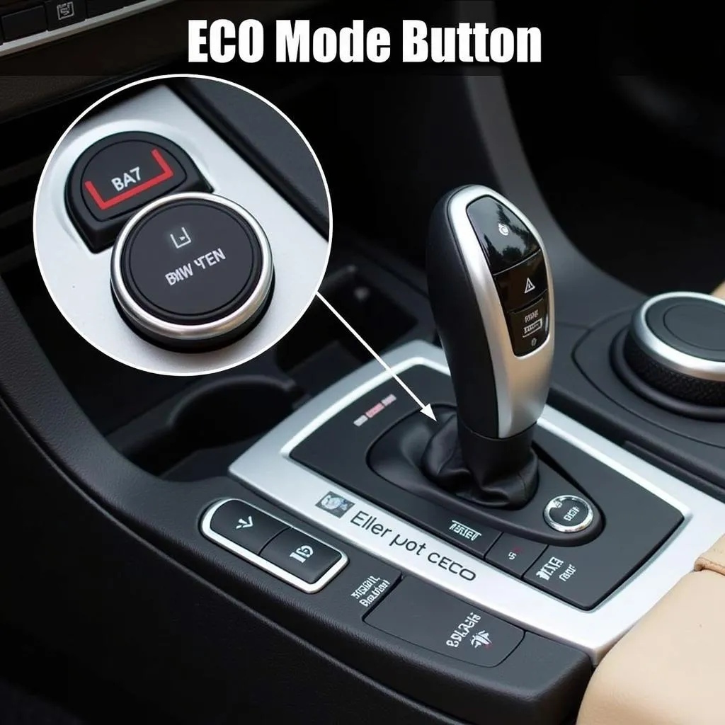 BMW ECO Mode Button Location