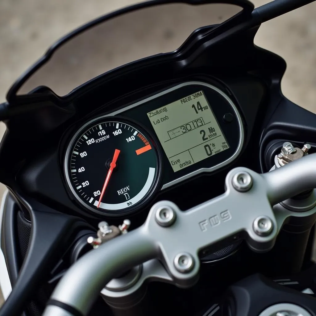 BMW F 800 GT 2013 Cockpit View