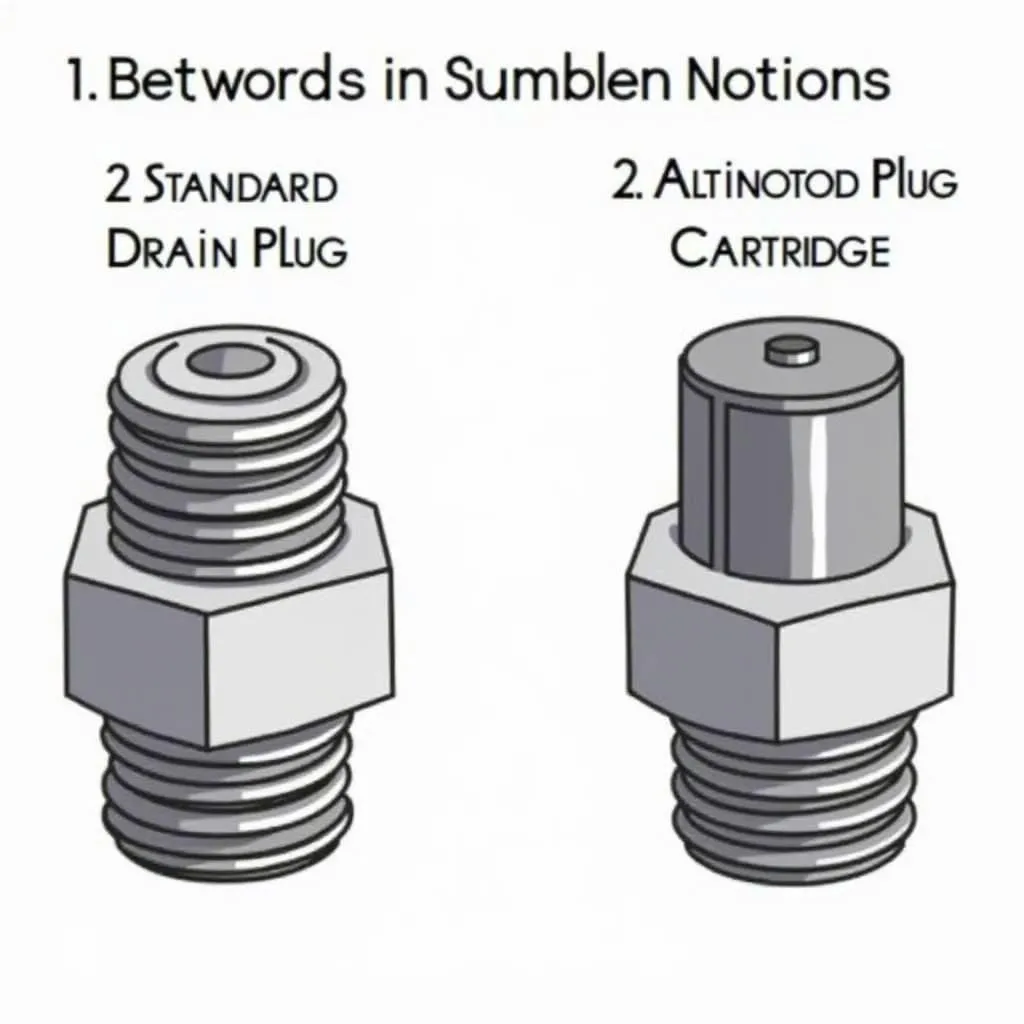 BMW F30 Oil Drain Plug Types Comparison