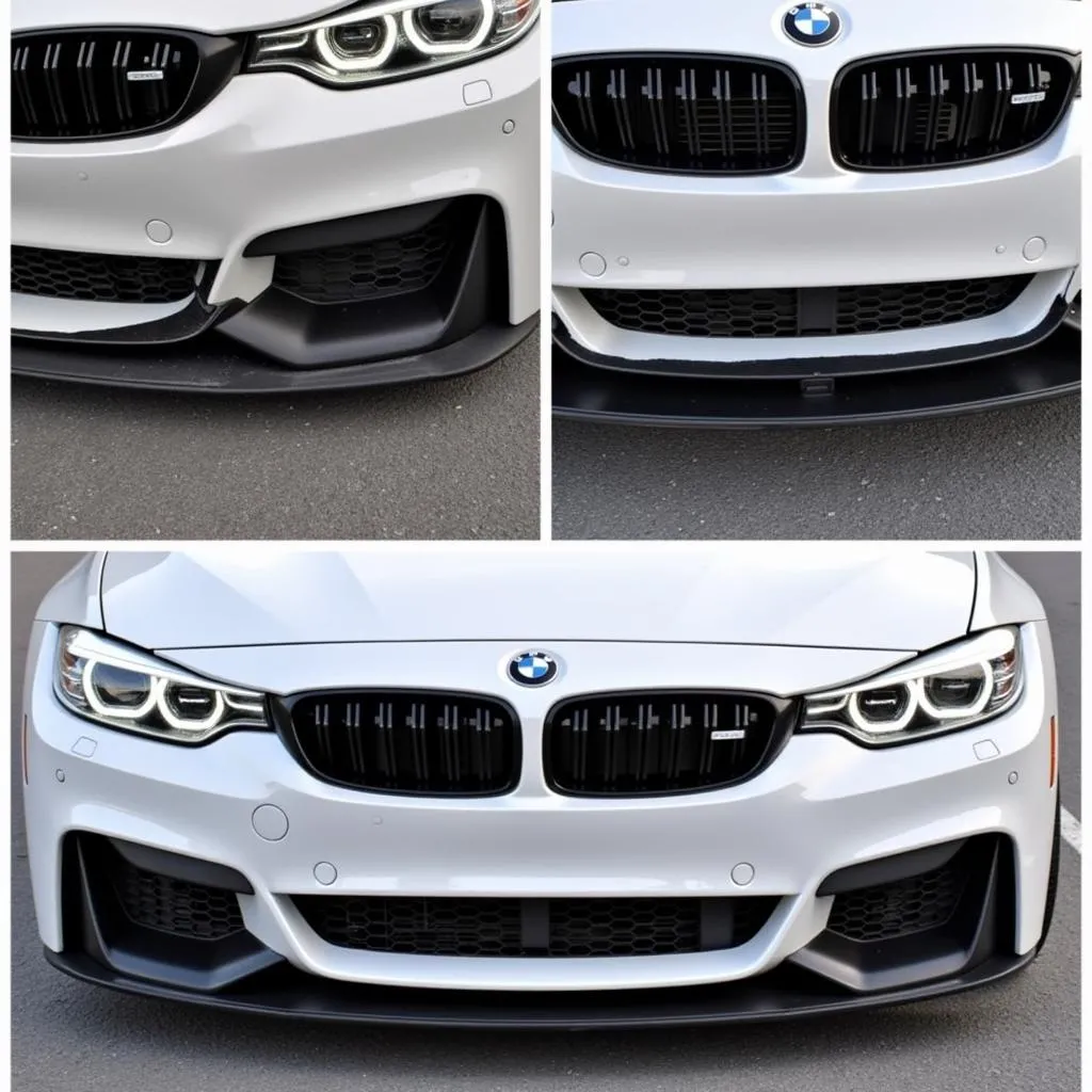 Installing a BMW F32 M Sport bumper