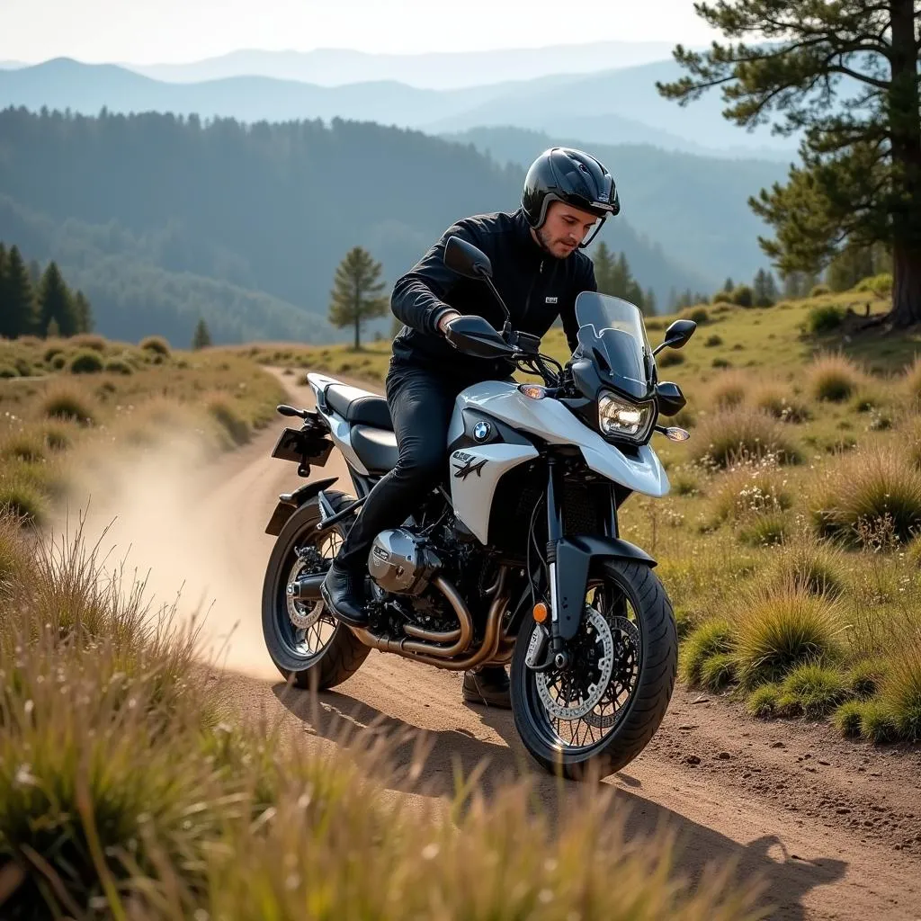 BMW GS 650 Off-Road Riding