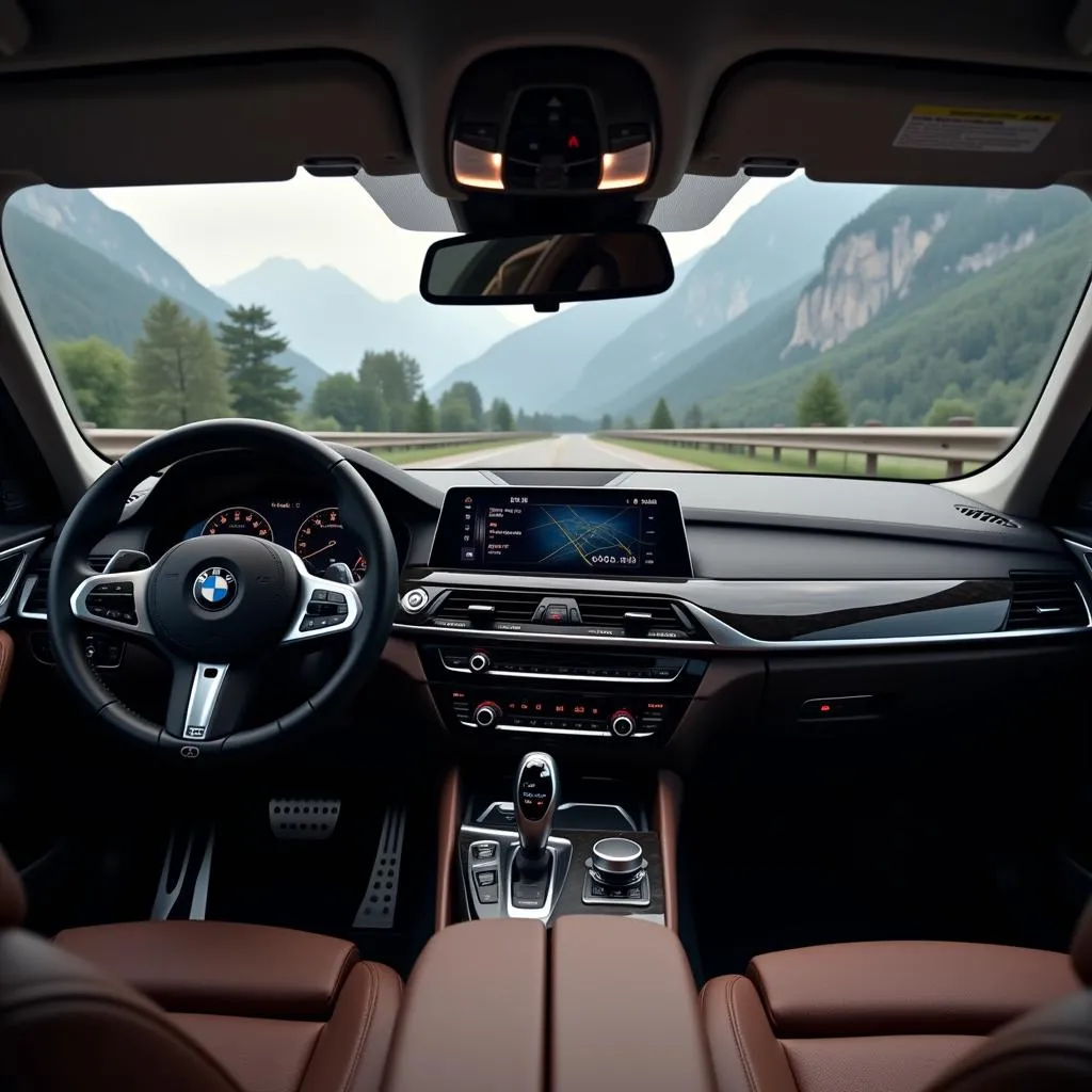 BMW Interior Technology Features